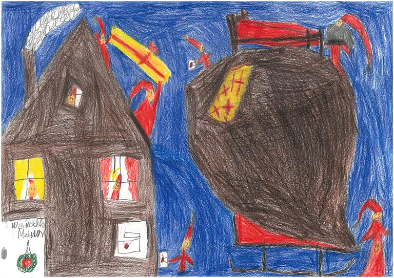 Das Haus vom Nikolaus, interpretiert von Felias Maximilian Ludwig (9) aus Dittelbrunn. Das Haus vom Nikolaus, interpretiert von Felias Maximilian Ludwig (9) aus Dittelbrunn.
