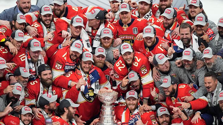 Stanley-Cup-Sieger       -  Im entscheidenden siebten Spiel des diesjährigen Stanley Cups unterlagen die Edmonton Oilers den Florida Panthers 1:2.