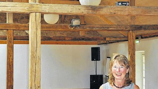 Birgit Dallmeyer im renovierten Kongresssaal: Der Raum bietet Platz für bis zu 150 Personen. Birgit Dallmeyer im renovierten Kongresssaal: Der Raum bietet Platz für bis zu 150 Personen.