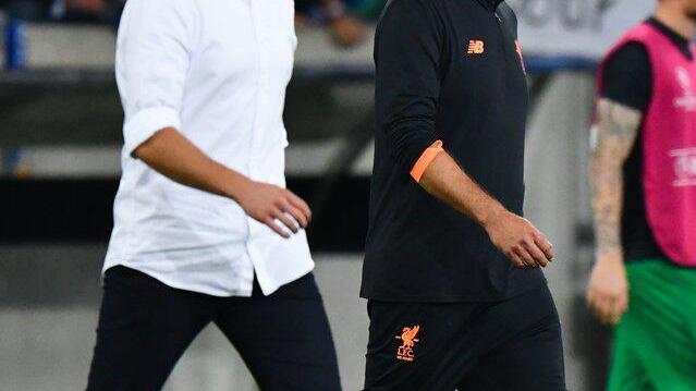 1899 Hoffenheim vs FC Liverpool       -  Möchte den ersten deutschen Sieg an der Anfield Road: 1899-Trainer Julian Nagelsmann (l).