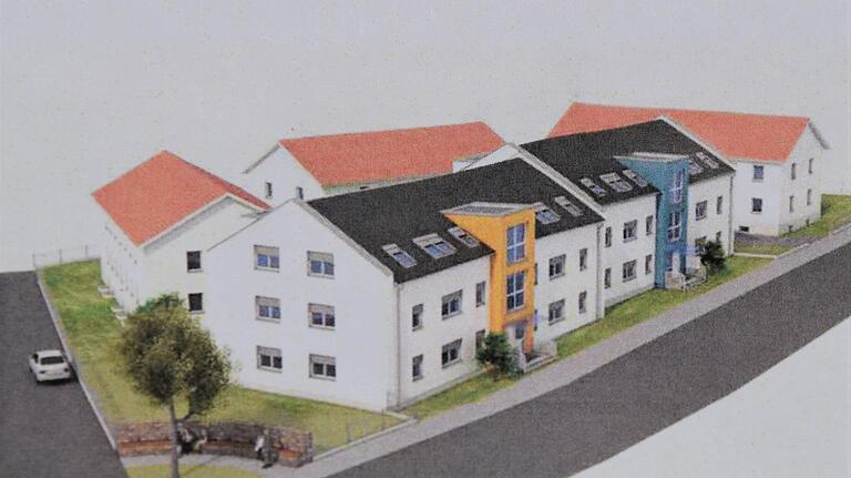 So sollen die beiden Neubauten der gemeinnützigen Baugenossenschaft Heimstättenwerk in Kreuzwertheim aussehen. So sollen die beiden Neubauten der gemeinnützigen Baugenossenschaft Heimstättenwerk in Kreuzwertheim aussehen.