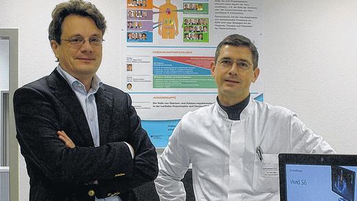 Wollen 3000 Würzburger untersuchen: Die Studienleiter Peter Heuschmann (links) und Stefan Störk. Wollen 3000 Würzburger untersuchen: Die Studienleiter Peter Heuschmann (links) und Stefan Störk.