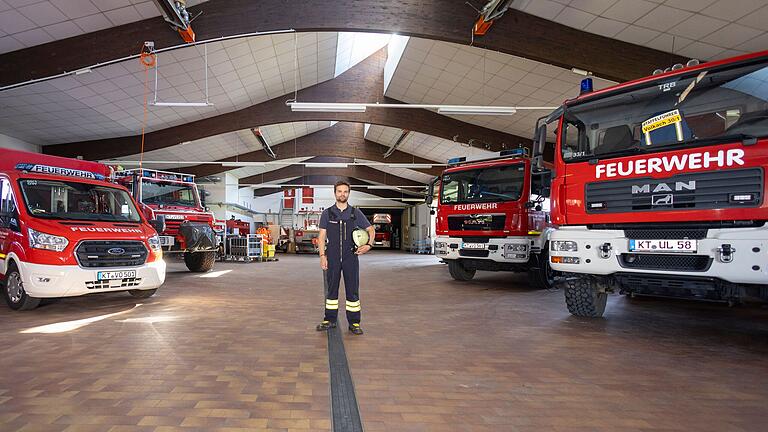 Klein beigeben ist nicht sein Ding: Moritz Hornung ist bereits seit 20 Jahren bei der Feuerwehr. Klein beigeben ist nicht sein Ding: Moritz Hornung ist bereits seit 20 Jahren bei der Feuerwehr.