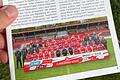 Im aktuellen Stadionheft von Viktoria Aschaffenburg ist ein altes Mannschaftsfoto der Würzburger Kickers abgedruckt