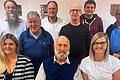 Im Bild (von links) Andrea Storch, Albrecht Miegler, Ludwig Krämer, Gerhard Bulheller,  Arthur Böhner, Thomas Ankenbrand, Nico Dirschbacher, Susanne Schneider, Rudi Bulheller.