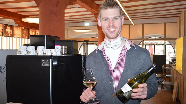 Der neue Pächter der Regionalvinothek KissVino Marcus Beran. Der neue Pächter der Regionalvinothek KissVino Marcus Beran.