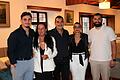 Ein Großteil der Arbeit im Hotel und Restaurant ist Familiensache. Von links: Davide Chirico, Smaranda Ionela, Pietro Chirico, Debora Chirico und Giacomo Chirico.