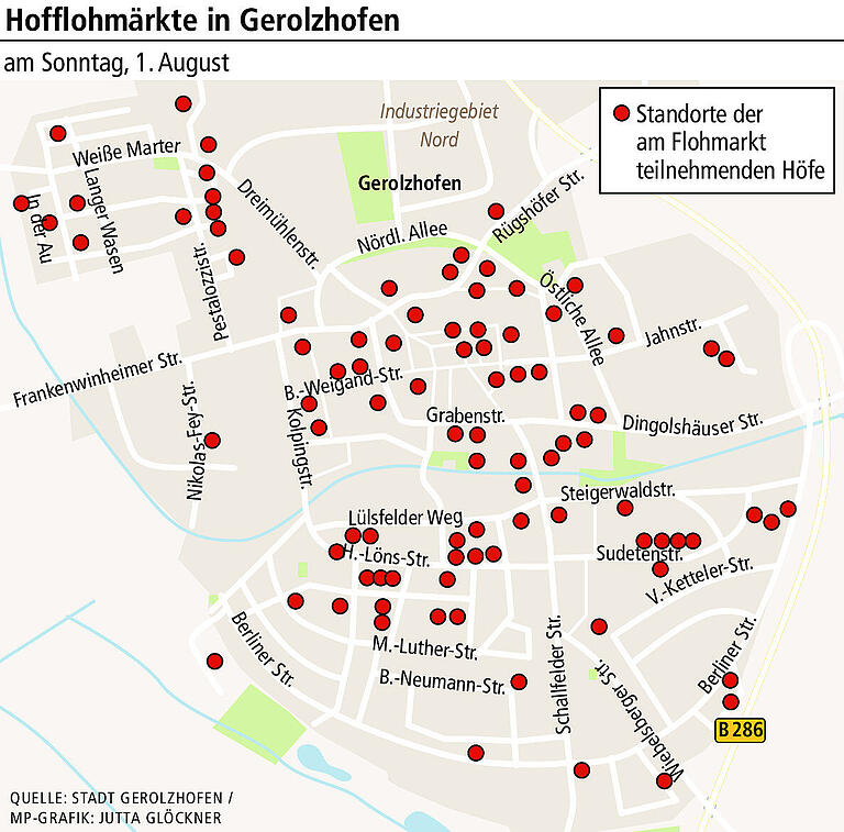 Hofflohmärkte Gerolzhofen: Rotary-Club verkauft für gute Zwecke