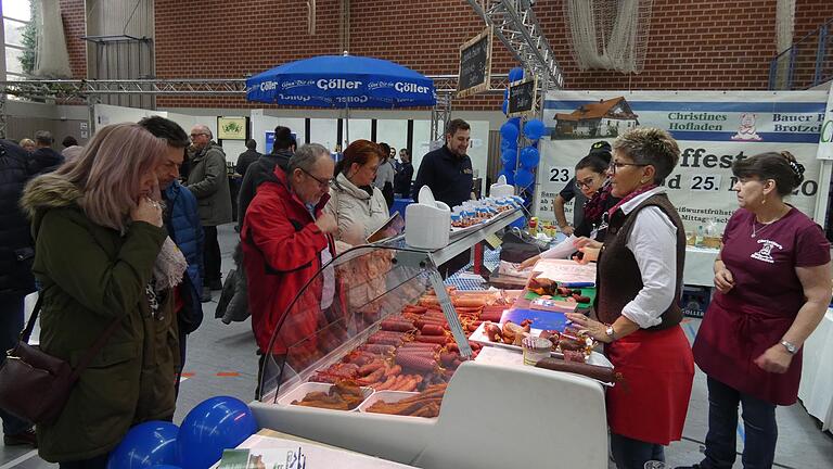 Das werden im kommenden Jahr viele Menschen im Landkreis Haßberge vermissen: Dass sie sich bei der Kulinea informieren und darüber hinaus viel probieren können.