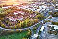 Hier wird der Gewerbepark Conn Barracks entstehen. Auf dem rund 100 Hektar großen ehemaligen US-Kasernengelände sollen Gewerbe und Industrie 4.0 angesiedelt werden. 2023 sollen die Verkaufsverhandlungen mit dem Bund beginnen.