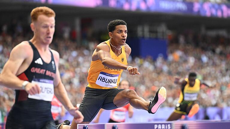Paris 2024 - Leichtathletik       -  Joshua Abuaku verpasste das Halbfinale hauchdünn