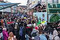 Tausende Menschen besuchten den Schweinfurter Faschingszug in der Innenstadt.