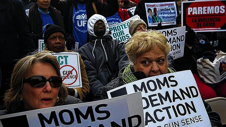 Der Widerstand wächst: Immer mehr Bürger protestieren &ndash; wie hier in New York &ndash; für strengere Waffengesetze in den USA.