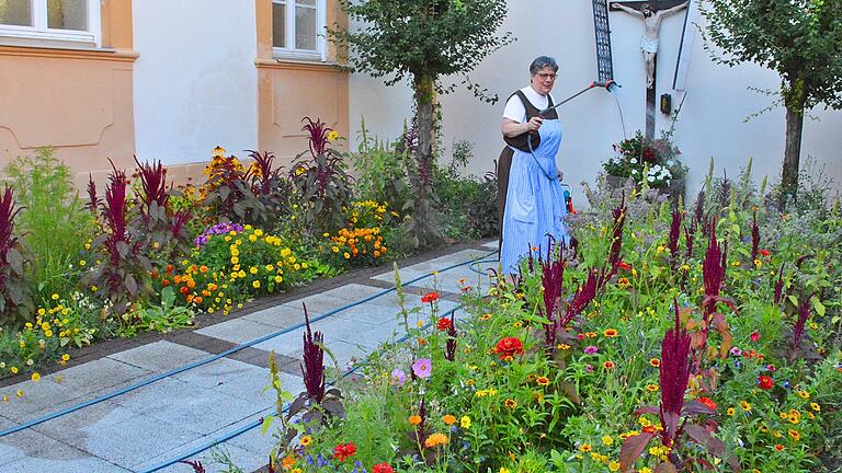 Der 'Gottesgarten' im Karmel Rödelmaier.