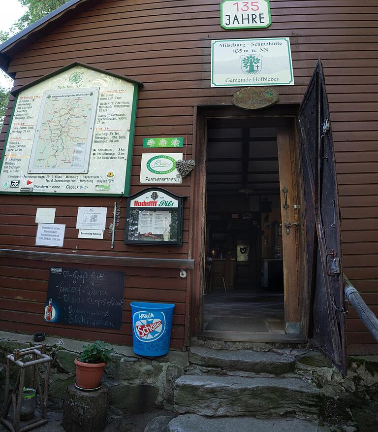 Nach 135 Jahren steht die Milseburghütte jetzt vor dem Abriss.