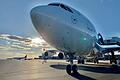 Mehrere Flugzeuge der Lufthansa auf dem Rollfeld. Foto: Lufthansa       -  Mehrere Flugzeuge der Lufthansa auf dem Rollfeld. Foto: Lufthansa