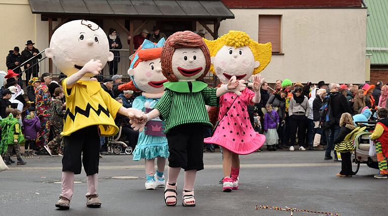 Die Peanuts waren aus Frammersbach nach Wombach gekommen. Die Peanuts waren aus Frammersbach nach Wombach gekommen.