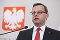 Polens Vize-Justizminister Marcin Romanowski       -  Polens früherer Vize-Justizminister Marcin Romanowski wird wegen Korruptionsverdachts gesucht. (Archivbild)