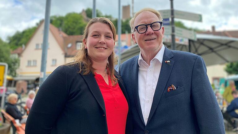 Leiten die Kaufmännischen Geschicke der Scherenburgfestspiele: Geschäftsführerin Isabell Lützler und Verwaltungsratsvorsitzender Hans Michelbach. Leiten die Kaufmännischen Geschicke der Scherenburgfestspiele: Geschäftsführerin Isabell Lützler und Verwaltungsratsvorsitzender Hans Michelbach.