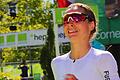 Geschafft: Triathletin Maja Betz (im Bild) kam bei der Challenge Roth nach 9:43:50 Stunden ins Ziel.