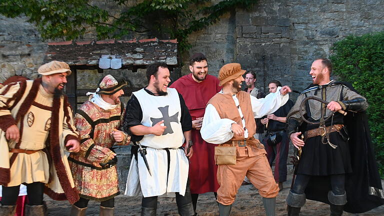 Mit dem actionreichen Historienstück 'Franken in Flammen' ist bei den Giebelstadter Festspielen heuer der erste Teil einer Trilogie um den Volkshelden aus dem Bauernkrieg, Florian Geyer, zu sehen.