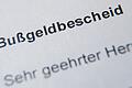 Bußgeldbescheid       -  Ein Bußgeldbescheid wurde zugestellt - wirklich? Diese Frage müssen in manchen Fällen sogar Gerichte klären.