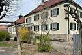 Blick auf den Kindergarten von Stettfeld der um- und angebaut wird und auch eine entsprechende Lüftung erhalten soll.