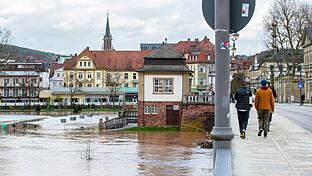 In den letzten Jahren kam es auch in Bad Kissingen vermehrt zu Hochwasser.