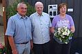 Bürgermeister Horst Reuther gratulierte Rosemarie und Albrecht König zu ihrem Ehejubiläum.