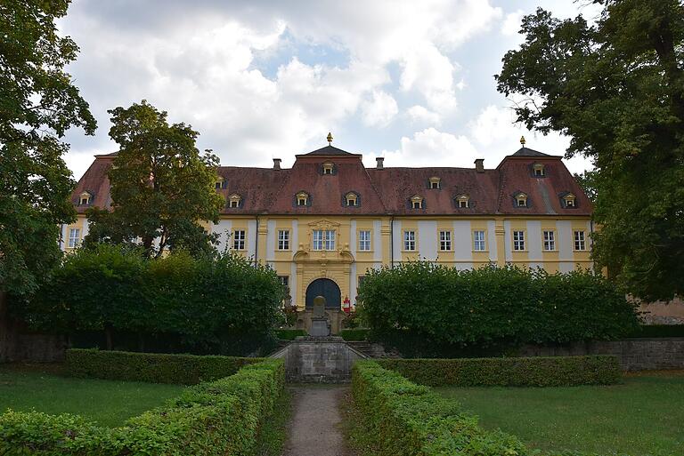 Schloss Oberschwappach war früher Sommersitz der Äbte des Zisterzienserklosters Ebrach.