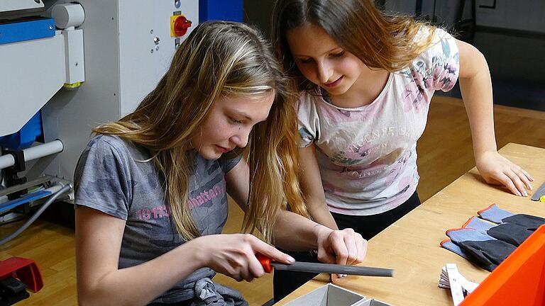 Girls Day im Klempner- und Kupferschmiedemuseum in Karlstadt.