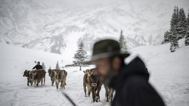 Schneefall in der Schweiz       -  So kalt war es in der ersten Septemberhälfte mancherorts noch nie seit Messbeginn.