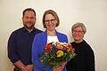 Vizepräsident Michael Eber, Präsidentin Maren Schmitt (20 Jahre Mitgliedschaft) und Vizepräsidentin Renate Horch.       -  Vizepräsident Michael Eber, Präsidentin Maren Schmitt (20 Jahre Mitgliedschaft) und Vizepräsidentin Renate Horch.