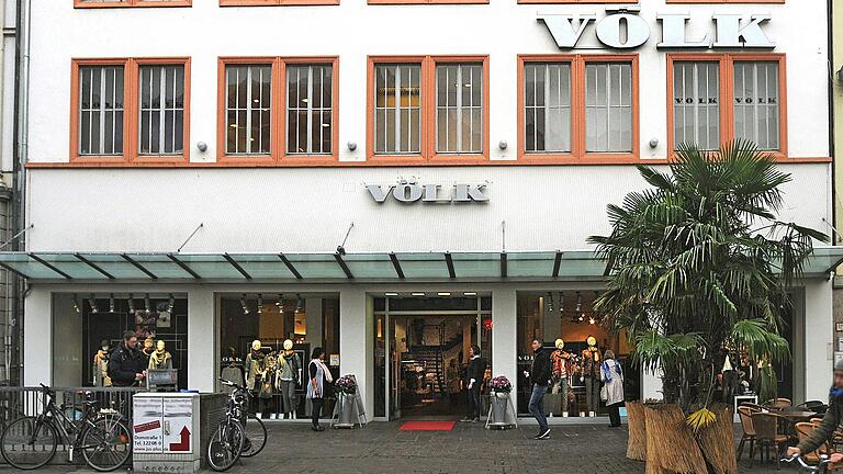 Nach über 170 Jahren musste das Modehaus Völk am oberen Markt in Würzburg im März schließen.