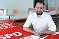 Markus Hümpfer (29) will für die SPD das Direktmandat im Bundestagswahlkreis Schweinfurt/Kitzingen erobern.