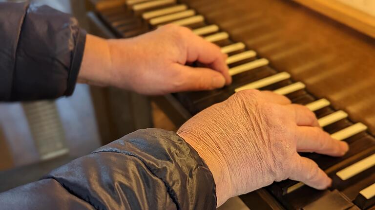 Flinke Finger werden benötigt: Die Klaviatur sorgt an einer Orgel für die Tonhöhensteuerung.