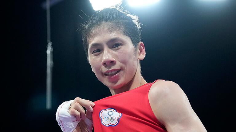 Paris 2024 - Boxen       -  Lin Yu-Ting freut sich über eine Olympia-Medaille.
