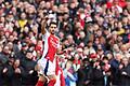 FC Arsenal - FC Chelsea       -  Torschütze Mikel Merino jubelt.
