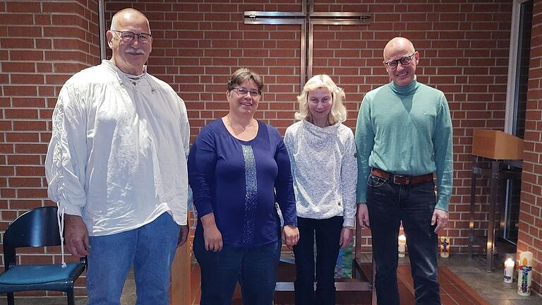 Auf dem Foto Edwin Ernst (Fürth), Annette Krauß, Sabine Triebel und Philip Stubmann.