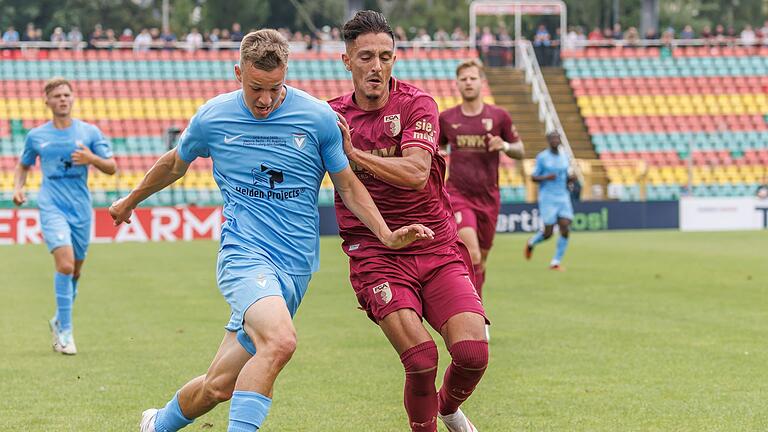 Viktoria 89 Berlin - FC Augsburg       -  Für Augsburg war es das erste Pflichtspiel der Saison.