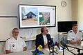 Pressekonferenz der Ermittler       -  Am Ammersee wurde der Rucksack des mutmaßlichen Täters gefunden. (Foto aktuell)
