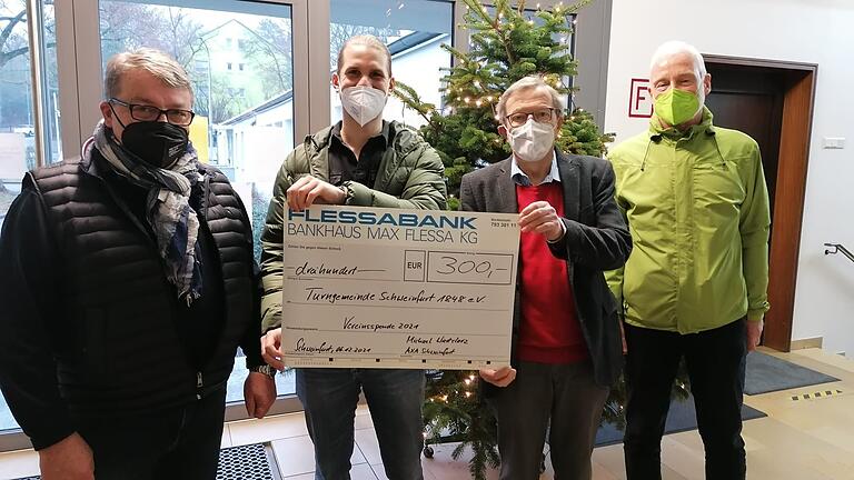 Weihnachtsspende an TG