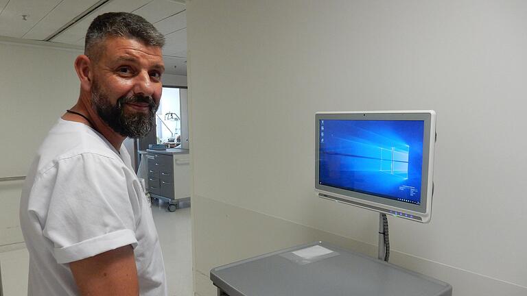 Das Leopoldina Krankenhaus funktioniert fast vollkommen digital. Das Leopoldina Krankenhaus funktioniert fast vollkommen digital.