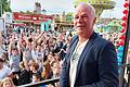 Bad Neustadts zweiter Bürgermeister Norbert Klein eröffnete ganz offiziell das Bad Neustädter Volksfest 2022