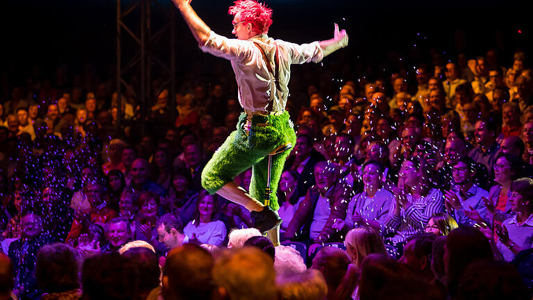 Impressionen vom 6. Internationalen Varietefestival in Sennfeld.