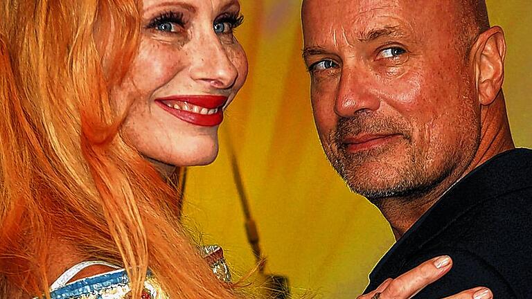 Glamourpaar: Christian Berkel und seine Frau Andrea Sawatzki bei der Goldene-Kamera-Gala 2013.