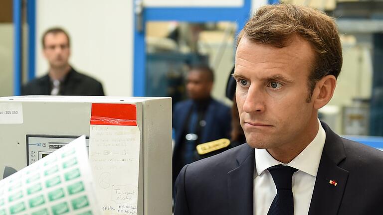 Emmanuel Macron Foto: afp Emmanuel Macron Foto: afp