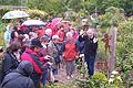 Über 40 Gartenfreunde machten einen Ausflug ins Clematisdorf Erlabrunn.