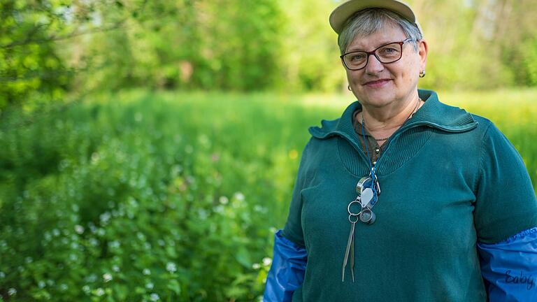 Gabriele Vierheilig vom Wasserwirtschaftsamt Bad Kissingen