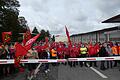 Eine erste spontane Protestaktion gegen die Werksschließung fand am Donnerstagmittag in Eltmann statt. Für den 16. September ist ein bundesweiter Aktionstag angekündigt.